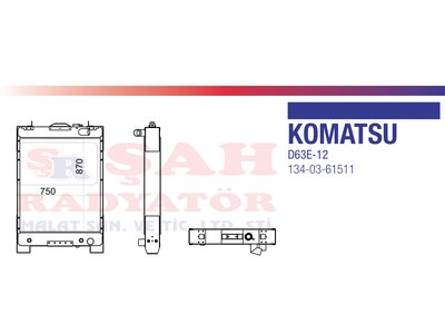 KOMATSU 134-03-61511