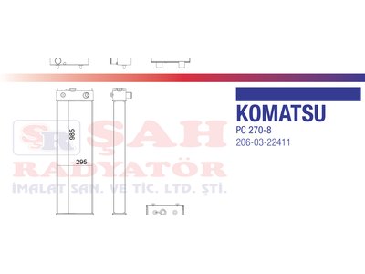 KOMATSU 206.03.22411