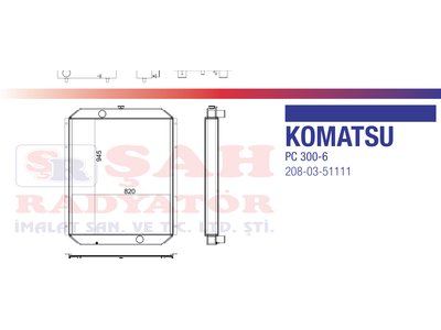 KOMATSU 208.03.51111